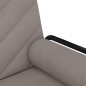 vidaXL Schlafsofa mit Armlehnen Taupe Stoff vidaXL Schlafsofa mit Armlehnen Taupe Stoff