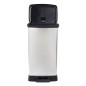 Curver Tretmülleimer Deco 50 L Silbern Curver Tretmülleimer Deco 50 L Silbern