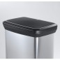 Curver Tretmülleimer Deco 50 L Silbern Curver Tretmülleimer Deco 50 L Silbern