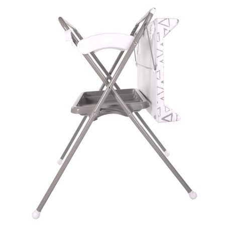 Bo Jungle 2-in-1 Baby-Badewanne Pennsylvania Klappbar Grau
