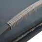 vidaXL Sonnenliege mit Auflage & Rädern Poly Rattan Anthrazit vidaXL Sonnenliege mit Auflage & Rädern Poly Rattan Anthrazit