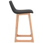 vidaXL Barhocker 2 Stk. Schwarz Stoff vidaXL Barhocker 2 Stk. Schwarz Stoff