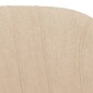 vidaXL Barhocker 2 Stk. Creme Stoff vidaXL Barhocker 2 Stk. Creme Stoff