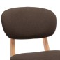 vidaXL Barhocker 2 Stk. Braun Stoff vidaXL Barhocker 2 Stk. Braun Stoff