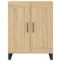 Highboard Sonoma-Eiche 69,5x34x180 cm Holzwerkstoff Highboard Sonoma-Eiche 69,5x34x180 cm Holzwerkstoff