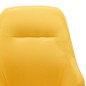vidaXL Schaukelstuhl Senfgelb Stoff vidaXL Schaukelstuhl Senfgelb Stoff