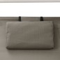 vidaXL Doppel-Sonnenliege mit Sonnendach Textilene Taupe vidaXL Doppel-Sonnenliege mit Sonnendach Textilene Taupe