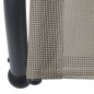 vidaXL Doppel-Sonnenliege mit Sonnendach Textilene Taupe vidaXL Doppel-Sonnenliege mit Sonnendach Textilene Taupe