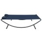 vidaXL Sonnenliege Stoff Blau vidaXL Sonnenliege Stoff Blau