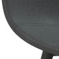vidaXL Esszimmerstühle 2 Stk. Dunkelgrau Stoff vidaXL Esszimmerstühle 2 Stk. Dunkelgrau Stoff