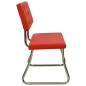 vidaXL Sitzbank 110 cm Rot Kunstleder vidaXL Sitzbank 110 cm Rot Kunstleder