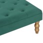 vidaXL Hocker Dunkelgrün 60x60x36 cm Samt vidaXL Hocker Dunkelgrün 60x60x36 cm Samt