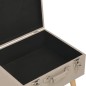 vidaXL Hocker mit Stauraum 40 cm Beige Stoff vidaXL Hocker mit Stauraum 40 cm Beige Stoff