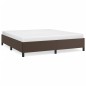 Bettgestell Braun 180x200 cm Kunstleder Bettgestell Braun 180x200 cm Kunstleder