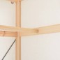 vidaXL Kleiderschrank Weiß 79 x 40 x 170 cm Stoff vidaXL Kleiderschrank Weiß 79 x 40 x 170 cm Stoff