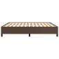 Bettgestell Braun 180x200 cm Kunstleder Bettgestell Braun 180x200 cm Kunstleder