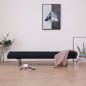 vidaXL Schlafsofa mit zwei Kissen Schwarz Polyester vidaXL Schlafsofa mit zwei Kissen Schwarz Polyester