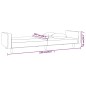 vidaXL Schlafsofa 2-Sitzer mit 2 Kissen Dunkelgrau Stoff vidaXL Schlafsofa 2-Sitzer mit 2 Kissen Dunkelgrau Stoff