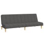 vidaXL Schlafsofa 2-Sitzer Dunkelgrau Stoff vidaXL Schlafsofa 2-Sitzer Dunkelgrau Stoff