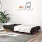 vidaXL Schlafsofa 2-Sitzer Schwarz Samt vidaXL Schlafsofa 2-Sitzer Schwarz Samt