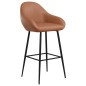 vidaXL Barhocker 2 Stk. Hellbraun Kunstleder vidaXL Barhocker 2 Stk. Hellbraun Kunstleder
