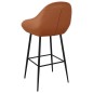 vidaXL Barhocker 2 Stk. Hellbraun Kunstleder vidaXL Barhocker 2 Stk. Hellbraun Kunstleder