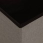vidaXL Hocker mit Stauraum Taupe Leinenoptik vidaXL Hocker mit Stauraum Taupe Leinenoptik
