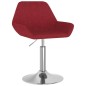 vidaXL Barhocker Weinrot Stoff vidaXL Barhocker Weinrot Stoff