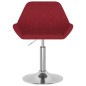 vidaXL Barhocker Weinrot Stoff vidaXL Barhocker Weinrot Stoff