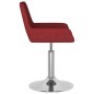 vidaXL Barhocker Weinrot Stoff vidaXL Barhocker Weinrot Stoff