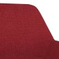 vidaXL Barhocker Weinrot Stoff vidaXL Barhocker Weinrot Stoff