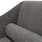 vidaXL Chaiselongue mit Nackenrolle Hellgrau Stoff vidaXL Chaiselongue mit Nackenrolle Hellgrau Stoff