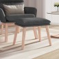 vidaXL Fußhocker Dunkelgrau 45x29,5x35 cm Stoff vidaXL Fußhocker Dunkelgrau 45x29,5x35 cm Stoff