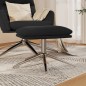 vidaXL Fußhocker Schwarz 60x60x35 cm Mikrofasergewebe vidaXL Fußhocker Schwarz 60x60x35 cm Mikrofasergewebe