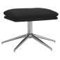 vidaXL Fußhocker Schwarz 60x60x35 cm Mikrofasergewebe vidaXL Fußhocker Schwarz 60x60x35 cm Mikrofasergewebe