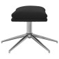vidaXL Fußhocker Schwarz 60x60x35 cm Mikrofasergewebe vidaXL Fußhocker Schwarz 60x60x35 cm Mikrofasergewebe