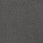 vidaXL Fußhocker Dunkelgrau 60x60x36 cm Stoff und Kunstleder vidaXL Fußhocker Dunkelgrau 60x60x36 cm Stoff und Kunstleder