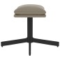 vidaXL Fußhocker Hellgrau 60x60x36 cm Samt vidaXL Fußhocker Hellgrau 60x60x36 cm Samt