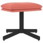 vidaXL Fußhocker Rosa 60x60x36 cm Samt vidaXL Fußhocker Rosa 60x60x36 cm Samt