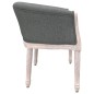 vidaXL Sitzbank Dunkelgrau 98x56x69 cm Stoff vidaXL Sitzbank Dunkelgrau 98x56x69 cm Stoff