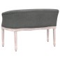 vidaXL Sitzbank Dunkelgrau 98x56x69 cm Stoff vidaXL Sitzbank Dunkelgrau 98x56x69 cm Stoff