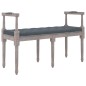 vidaXL Sitzbank Dunkelgrau 110x40x70 cm Samt vidaXL Sitzbank Dunkelgrau 110x40x70 cm Samt