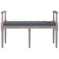 vidaXL Sitzbank Dunkelgrau 110x40x70 cm Samt vidaXL Sitzbank Dunkelgrau 110x40x70 cm Samt