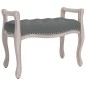 vidaXL Sitzbank Dunkelgrau 80x45x60 cm Stoff vidaXL Sitzbank Dunkelgrau 80x45x60 cm Stoff