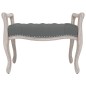 vidaXL Sitzbank Dunkelgrau 80x45x60 cm Stoff vidaXL Sitzbank Dunkelgrau 80x45x60 cm Stoff