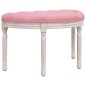vidaXL Sitzbank Rosa 81,5x41x49 cm Samt vidaXL Sitzbank Rosa 81,5x41x49 cm Samt