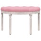 vidaXL Sitzbank Rosa 81,5x41x49 cm Samt vidaXL Sitzbank Rosa 81,5x41x49 cm Samt