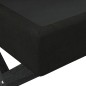 vidaXL Hocker mit Stauraum Schwarz 110x45x49 cm Samt vidaXL Hocker mit Stauraum Schwarz 110x45x49 cm Samt