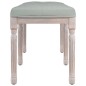 vidaXL Sitzbank Hellgrau 110x40x49 cm Samt vidaXL Sitzbank Hellgrau 110x40x49 cm Samt