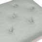 vidaXL Sitzbank Hellgrau 110x40x49 cm Samt vidaXL Sitzbank Hellgrau 110x40x49 cm Samt